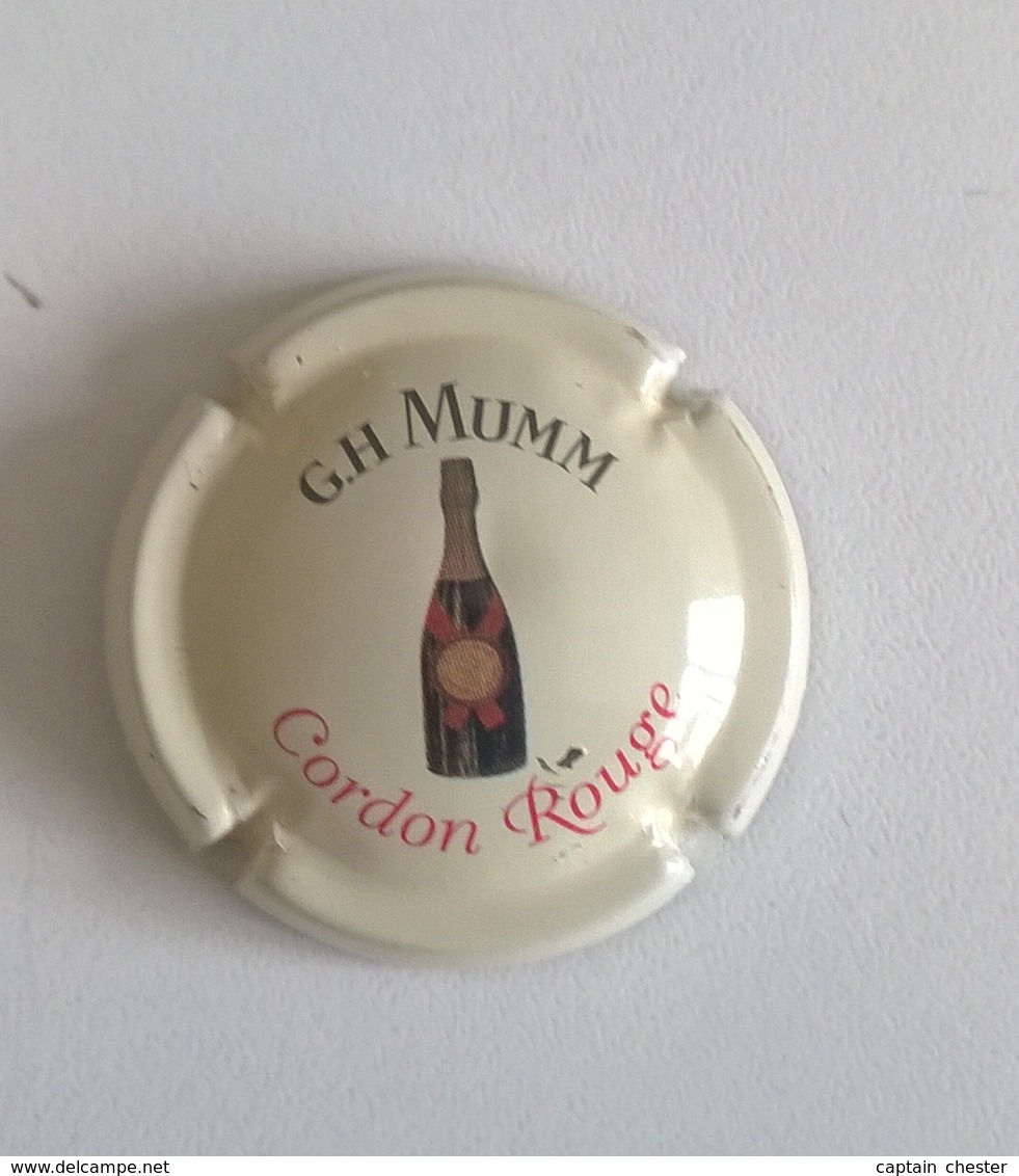 Plaque De Muselet Champagne G H MUMM Cordon Rouge - Mumm GH
