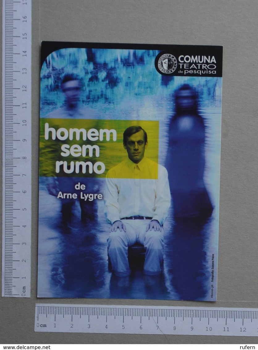 HOMEM SEM RUMO - DE ARNE LIGRE - 2 SCANS  - (Nº23710) - Afiches En Tarjetas