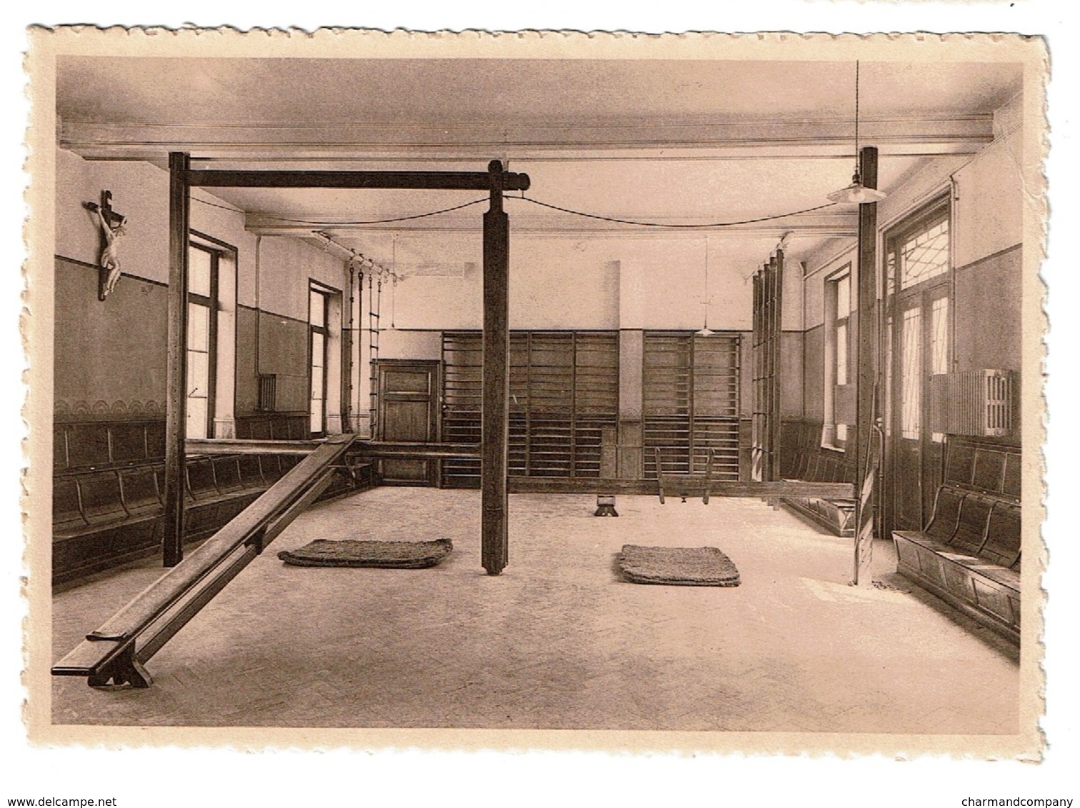 Pensionnat Des Ursulines - Melsbroek - Salle De Gymnastique / Turnzaal - Edition : Dumont - 2 Scans - Steenokkerzeel