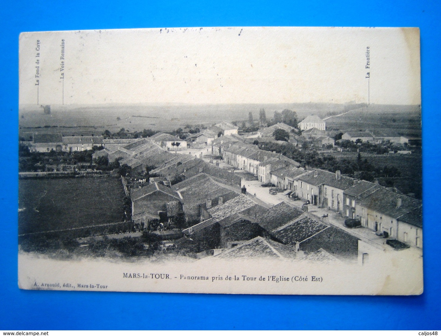 CPA   MARS LA TOUR-PANORAMA PRIS DE LA TOUR DE L' EGLISE COTE EST - Other & Unclassified