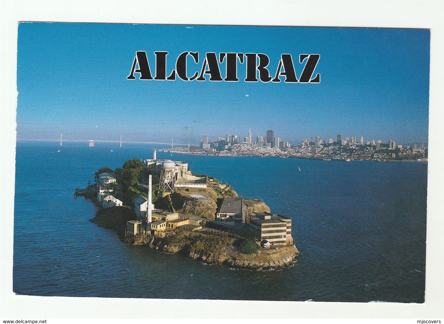 2011 USA COVER Stamps CARTOON DOG FOREVER  To GB (postcard Alcatraz) Dogs - Hunde