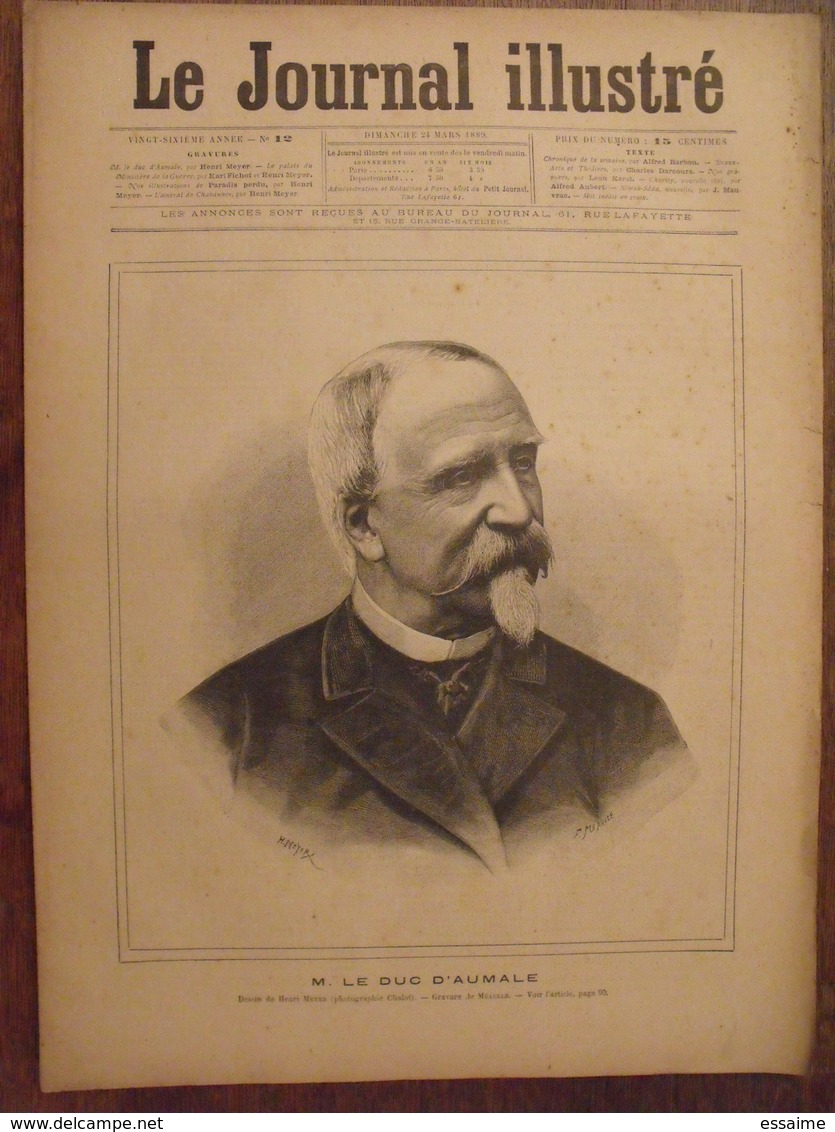 Lot De 9 Numéros De La Revue Le Journal Illustré De 1889.  Alexandre 1er De Serbie. Actualités De L'époque - Magazines - Before 1900