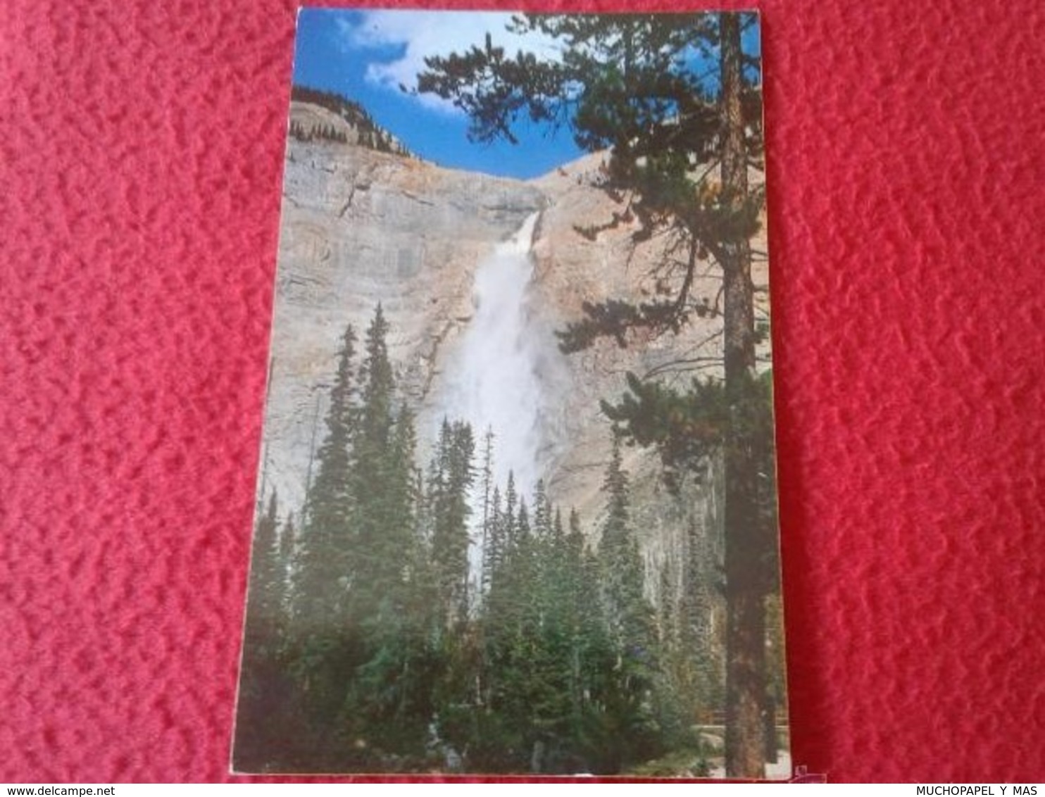 ANTIGUA POSTAL POST CARD CARTE POSTALE DE CANADÁ TAKAKKAW FALLS YOHO VALLEY NATIONAL PARK THE CANADIAN ROCKIES VER FOTO - Zonder Classificatie