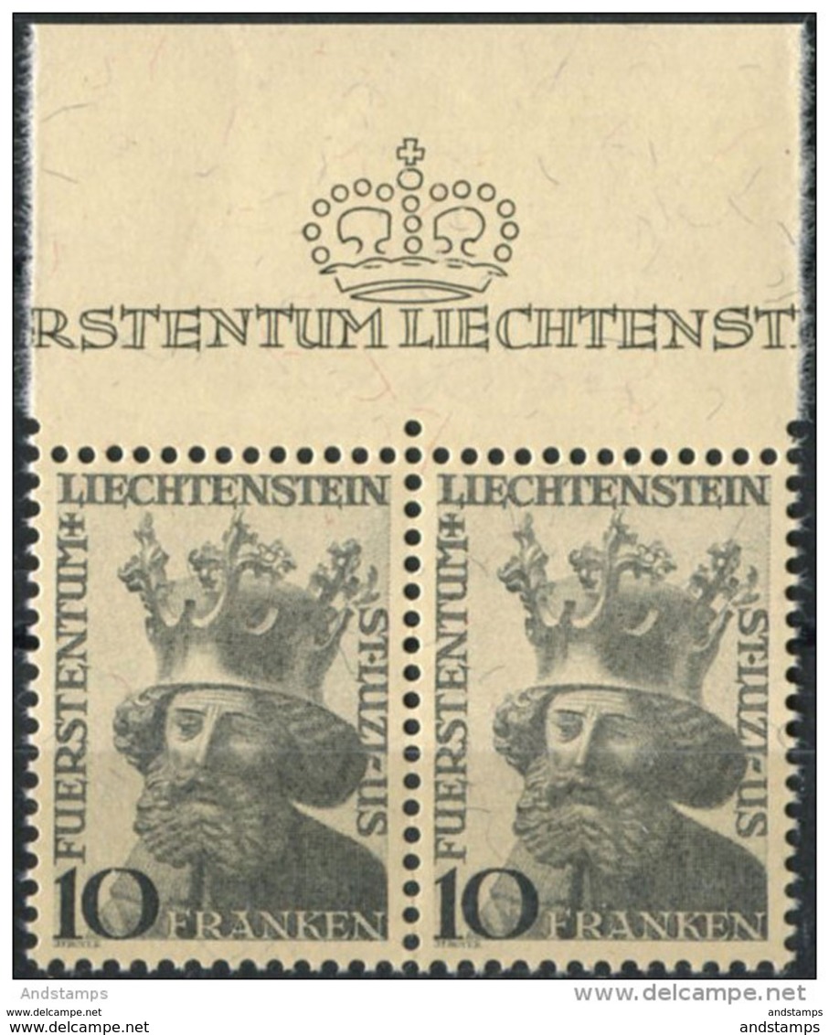 Liechtenstein 1946. Michel #247 MNH/Luxe. St. Luzius, Patron Of The Country. (B13) - Neufs