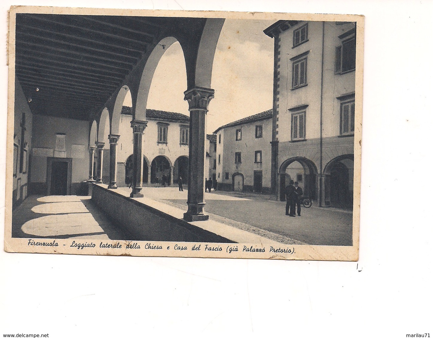 M6424 Toscana FIRENZUOLA Firenze Casa Fascio 1942 Viaggiata - Altri & Non Classificati