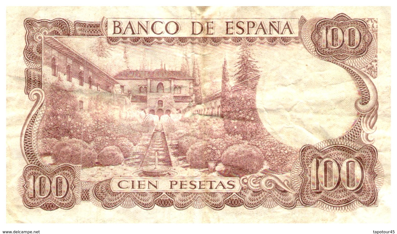 Billets > Espagne > 100 Pesetas 1970 - 100 Pesetas