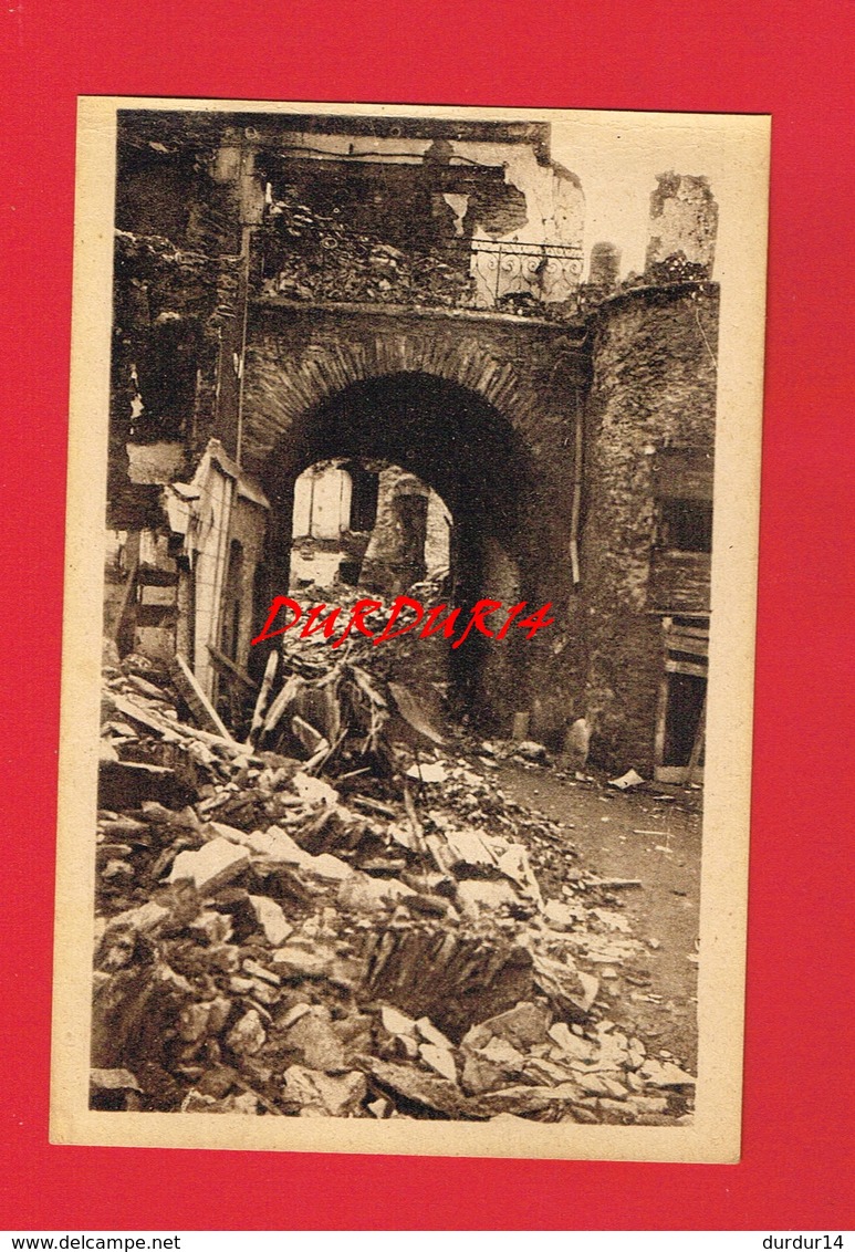 [50] Manche > Saint Lo Après Le 7 Juin 1944 La Rue Porte Dollée - Saint Lo