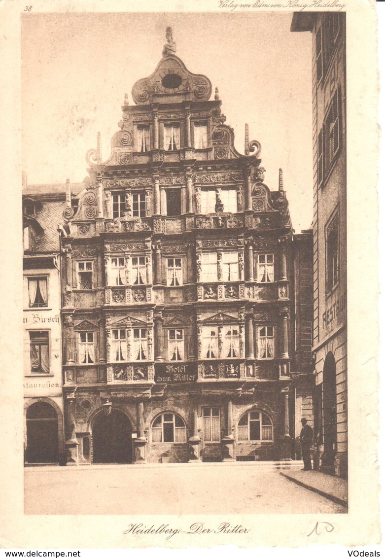 Deutschland - Bade-Wurtemberg - Heidelberg - Hotel U. Restaurant Zum Ritter - Heidelberg