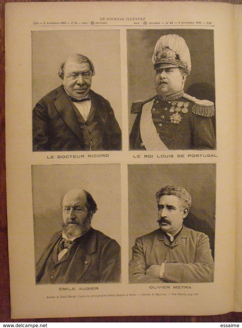 Revue Le Petit Journal N° 44 De 1889. Exposition Universelle Argentine Portugal Pont Sur La Manche. Actualités époque - Tijdschriften - Voor 1900