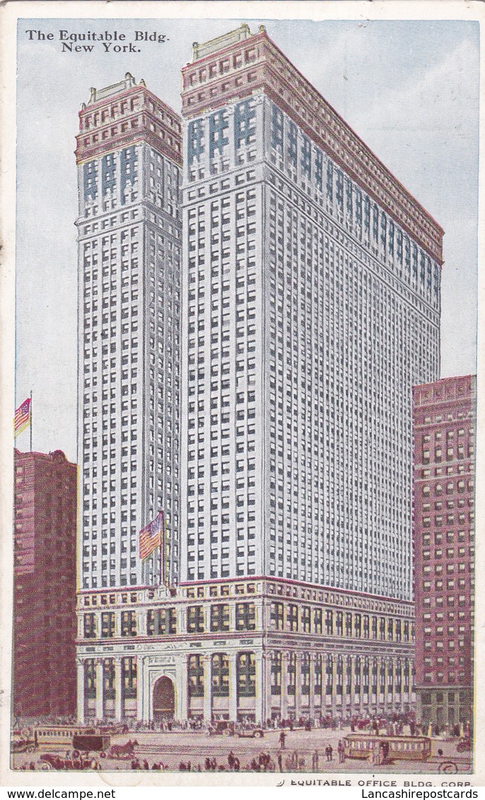 Postcard The Equitable Bldg  New York My Ref  B12300 - Multi-vues, Vues Panoramiques