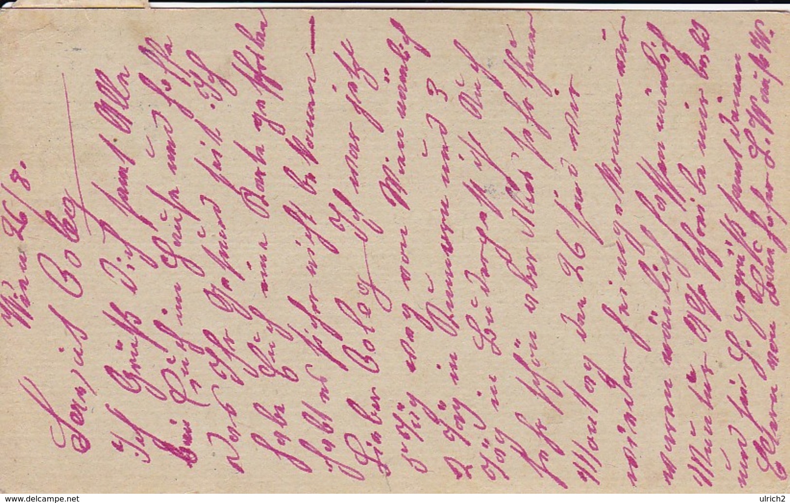 Feldpostkarte - K.B. Schw. Artl. Rgm. N. 14 Nach Aschach A.d. Steyr - 1. WK (35508) - Briefe U. Dokumente