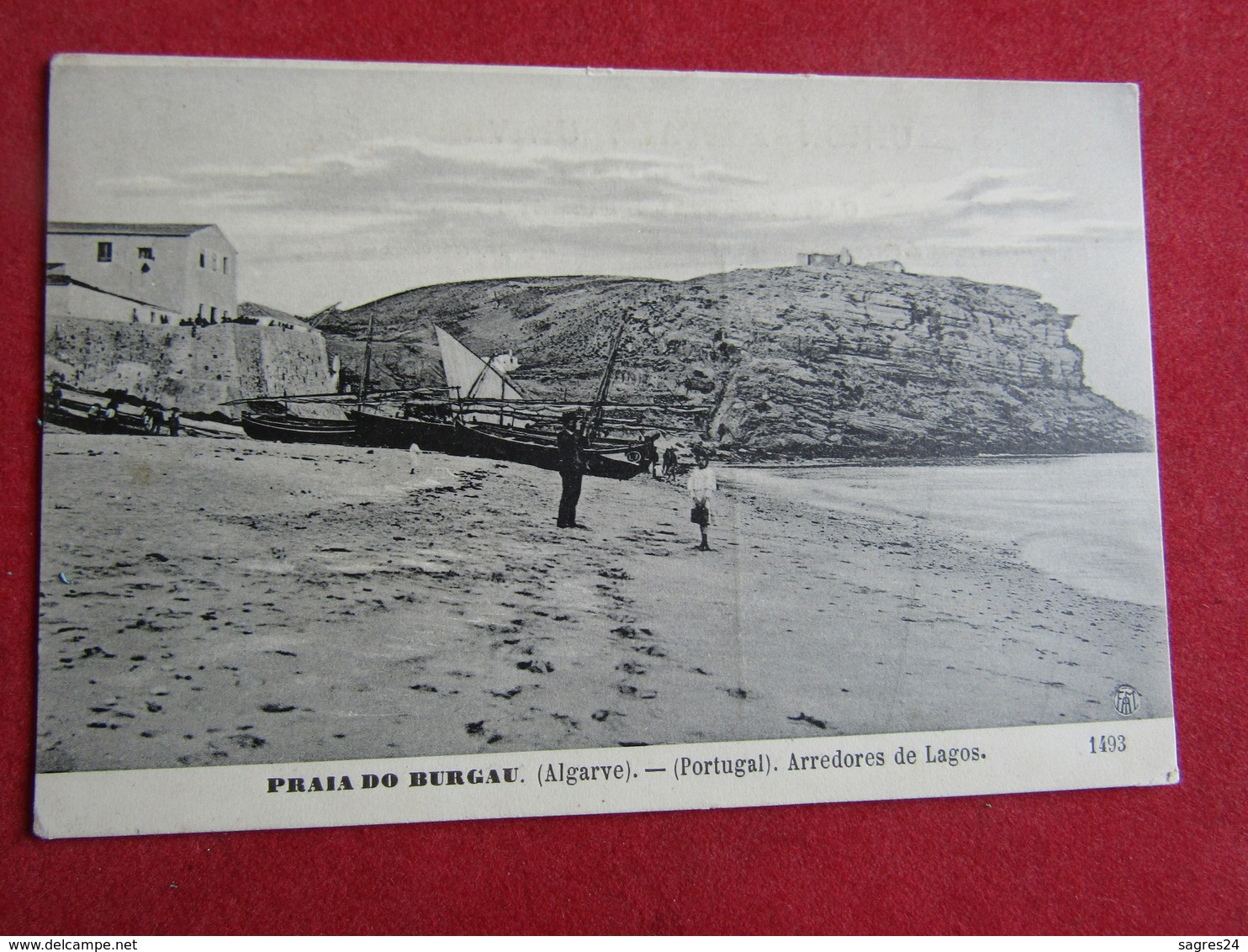 Portugal - Algarve - Lagos - Praia Do Burgau - 1924 - Faro