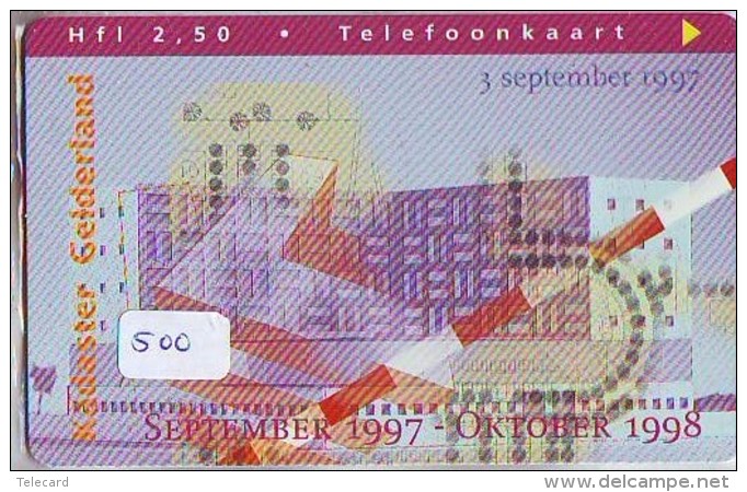 NEDERLAND CHIP TELEFOONKAART CRE 500 *  KADASTER GELDERLAND * Telecarte A PUCE PAYS-BAS * ONGEBRUIKT MINT - Private