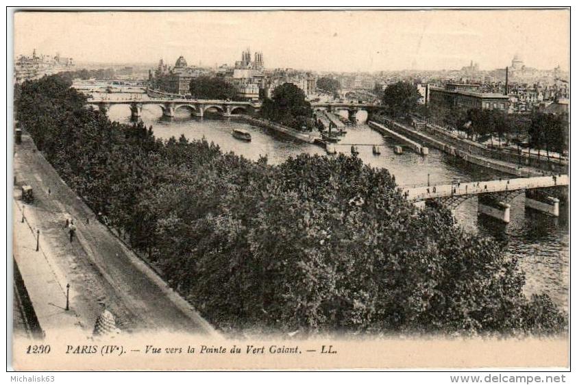 3TKS 1O27 CPA - PARIS - VUE VERS LA POINTE DU VERT GALANT - Other & Unclassified