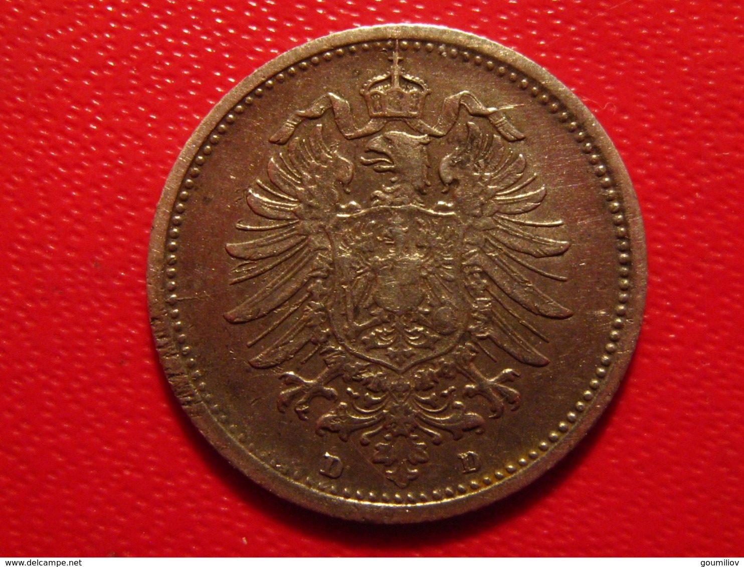 Allemagne - 20 Pfennig 1876 D 8528 - 20 Pfennig