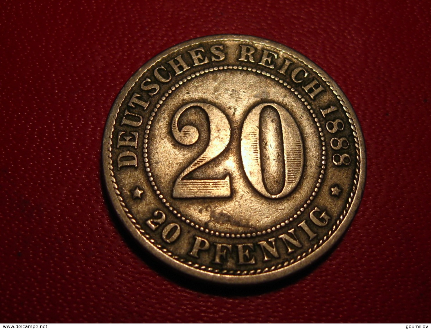 Allemagne - 20 Pfennig 1888 G 8558 - 20 Pfennig