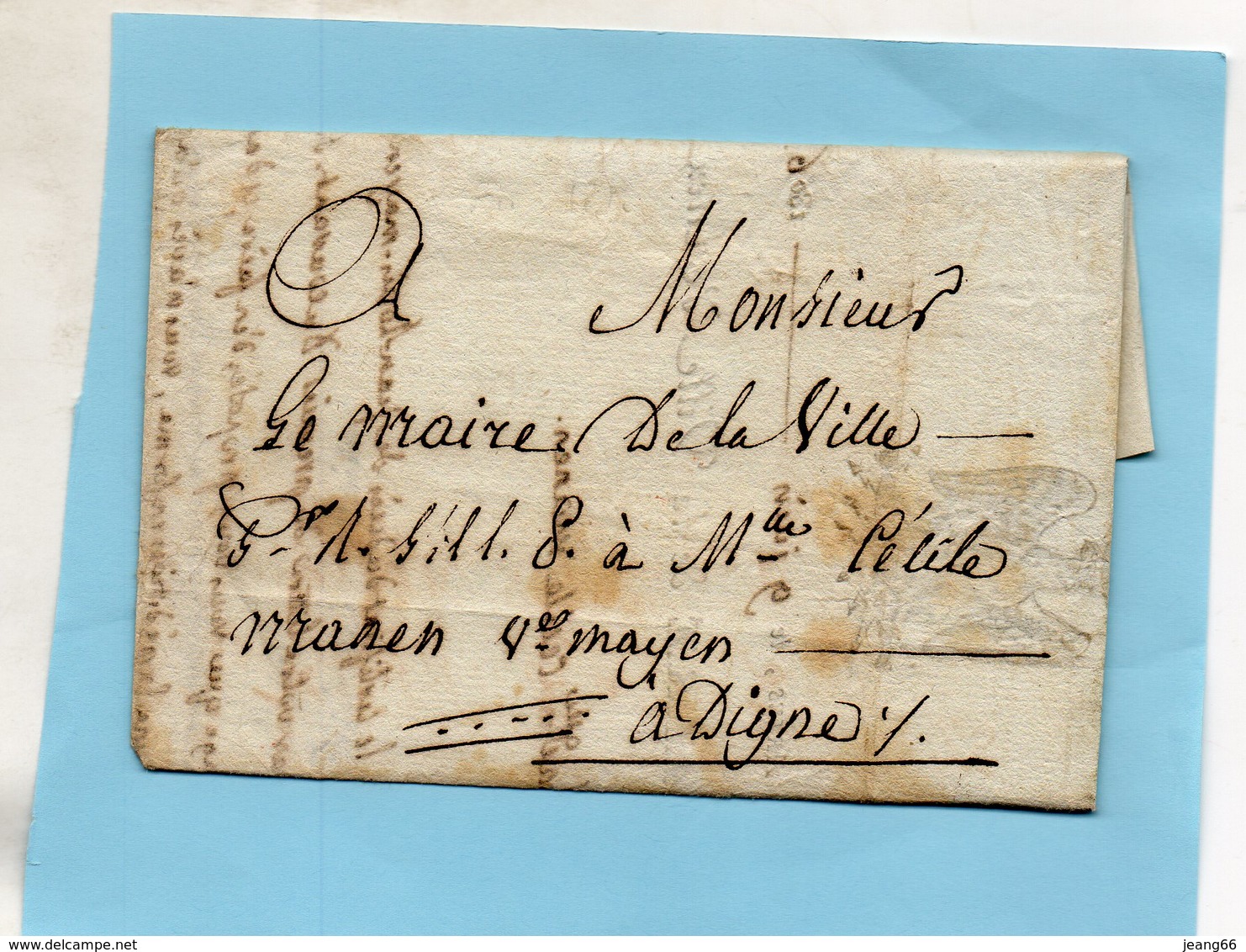 En-tête "Ville D'ARLES",L.A.C. Du 9/6/1806-signature De Maire. - 1801-1848: Vorläufer XIX