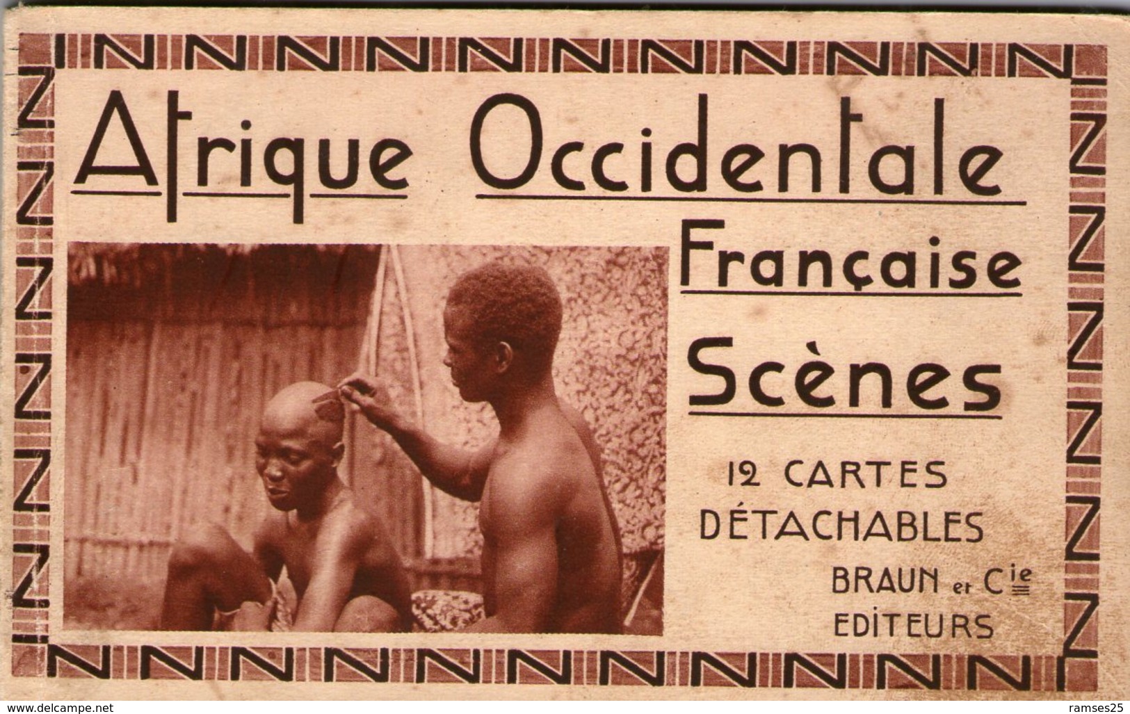 (68) CPA  Carnet 12 Cartes Afrique Occidentale Francaise   (Bon Etat) - Guinée