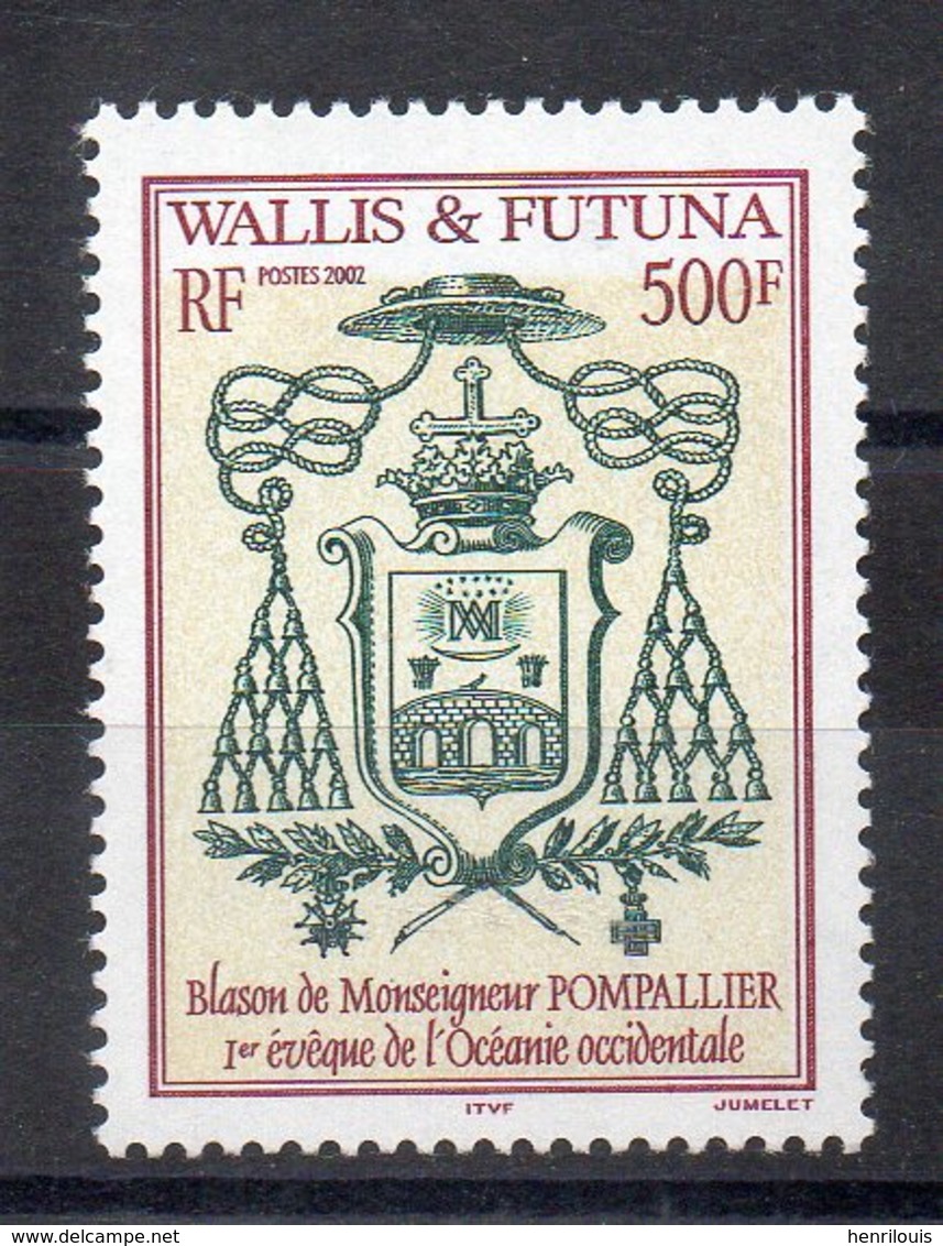 WALLIS & FUTUNA  Timbre Neuf ** De 2002   ( Ref 5447 )  Religion- Blason - Unused Stamps