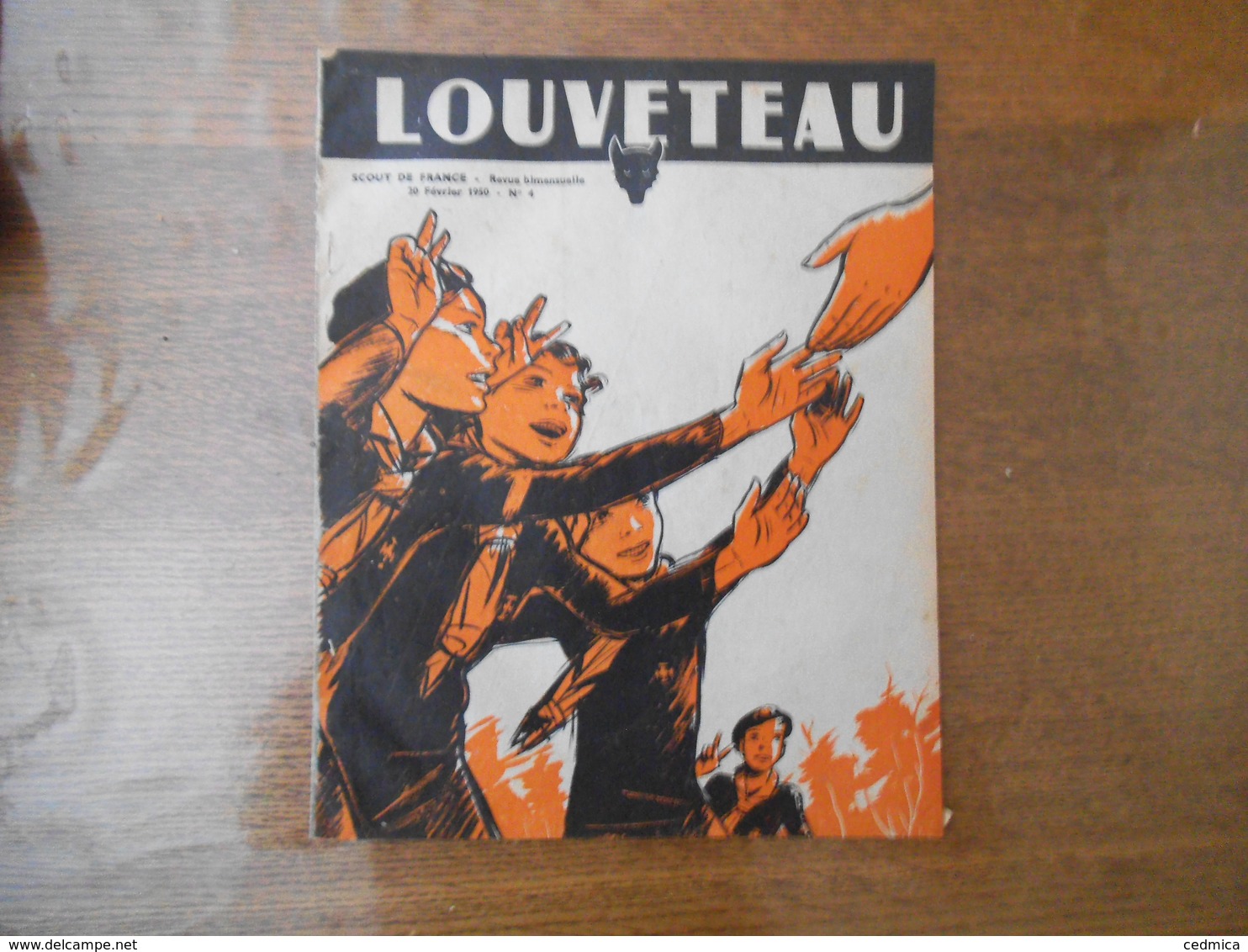 LOUVETEAU SCOUT DE FRANCE 20 FEVRIER 1950 N° 4 - Scoutisme