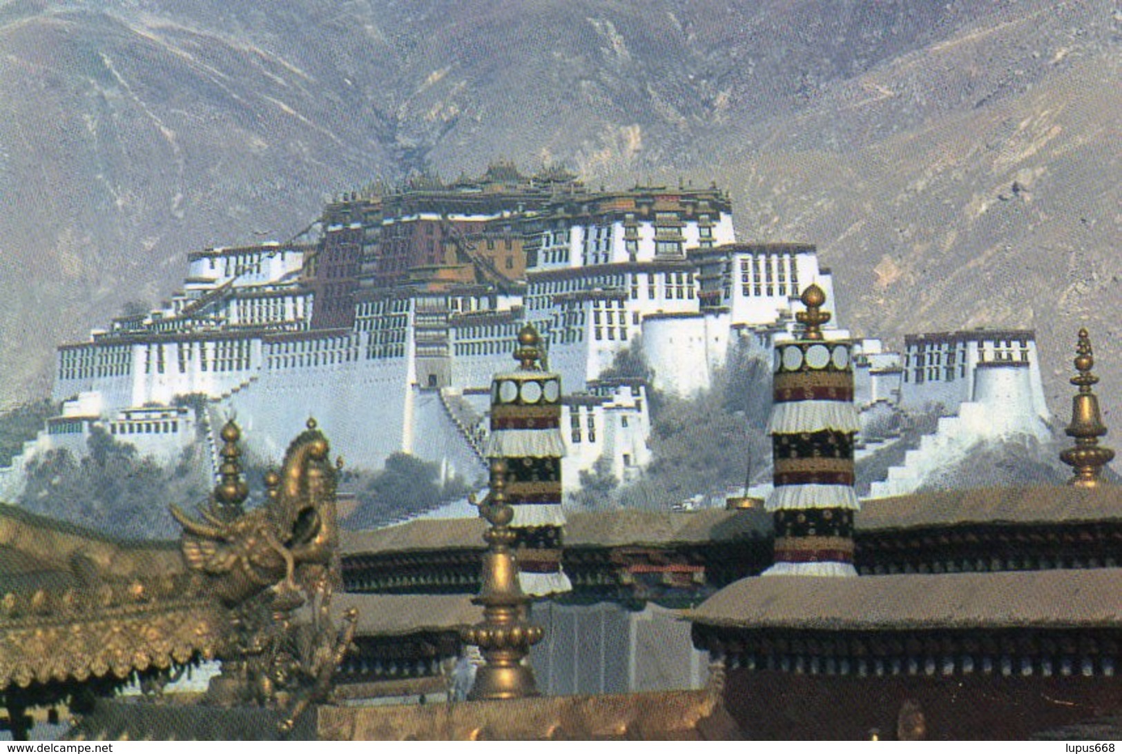 Tibet: Potala- Palast (Dzong) - Tibet