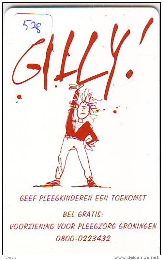 NEDERLAND CHIP TELEFOONKAART CRE 528 * GILLY  * Telecarte A PUCE PAYS-BAS * ONGEBRUIKT MINT - Privées