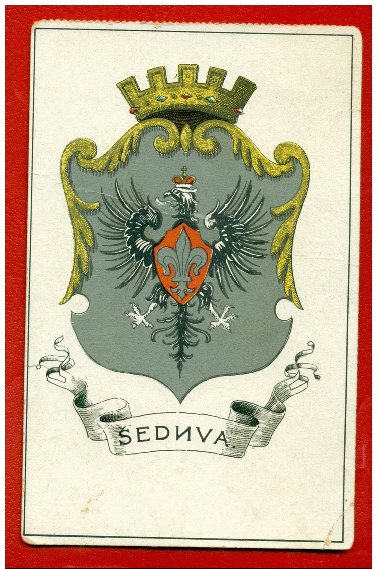 LITHUANIA Coat Of Arms VINTAGE POSTCARD 139 - Litauen