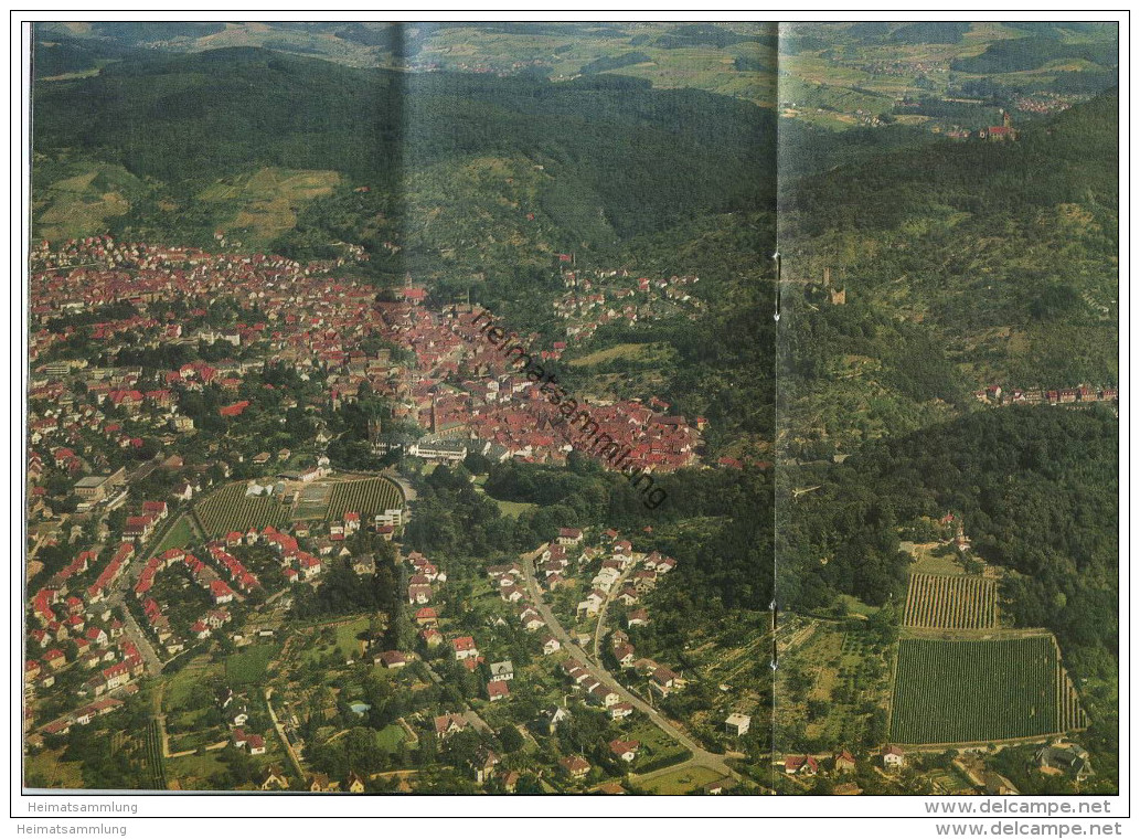 Weinheim 1966 - 24 Seiten Mit 27 Abbildungen - Faltblatt Gastliche Stätten - Baden-Württemberg