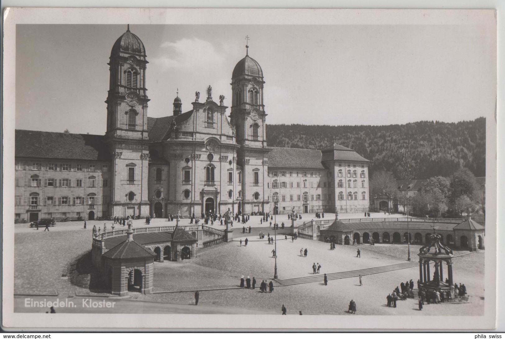 Einsiedeln - Kloster, Animee - Photo: Benziger - Einsiedeln