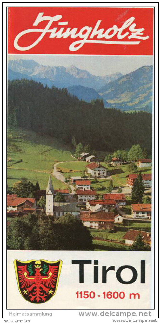 Jungholz - Faltblatt Mit 10 Abbildungen - Wohnungsliste 1973 - Oesterreich