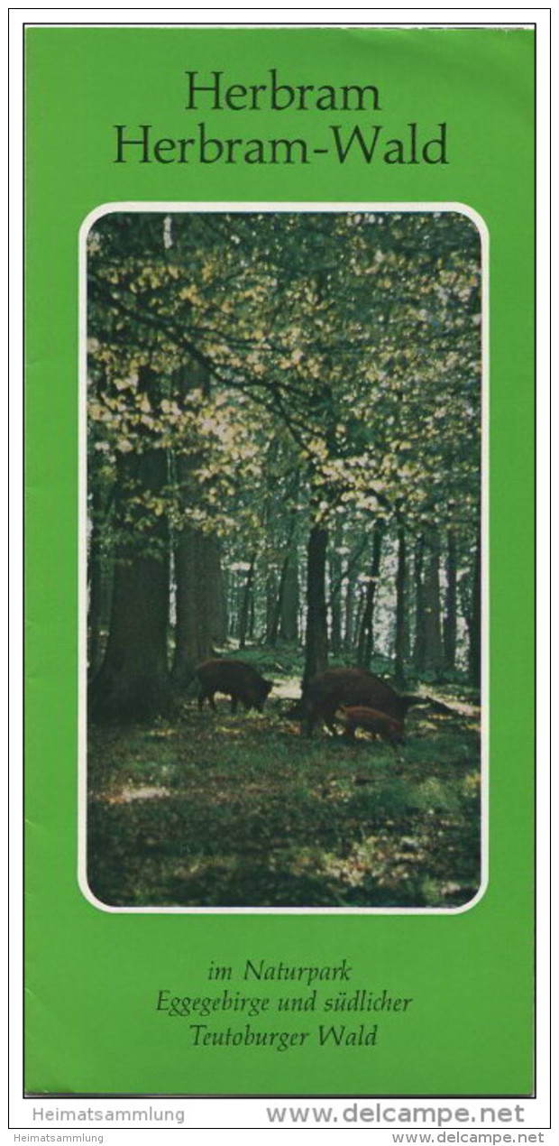 Herbram - Herbram-Wald 1970 - Faltblatt Mit 12 Abbildungen - Renania-del-Nord-Westfalia