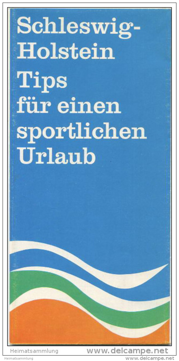 Schleswig-Holstein - Faltblatt 1967 Mit 12 Abbildungen - Schleswig-Holstein