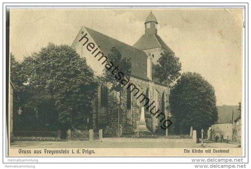 Wittstock - Freyenstein In Der Prignitz - Kirche - Denkmal - Wittstock