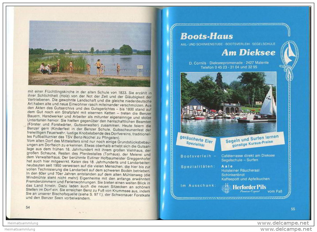 Malente-Gremsmühlen - Wegweiser Für Den Kurgast 1984 - 112 Seiten Mit Vielen Abbildungen - Schleswig-Holstein