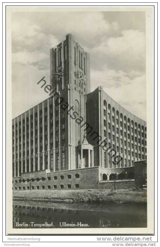 Berlin-Tempelhof - Ullsteinhaus - Foto-AK - Verlag I. W. B. - Tempelhof