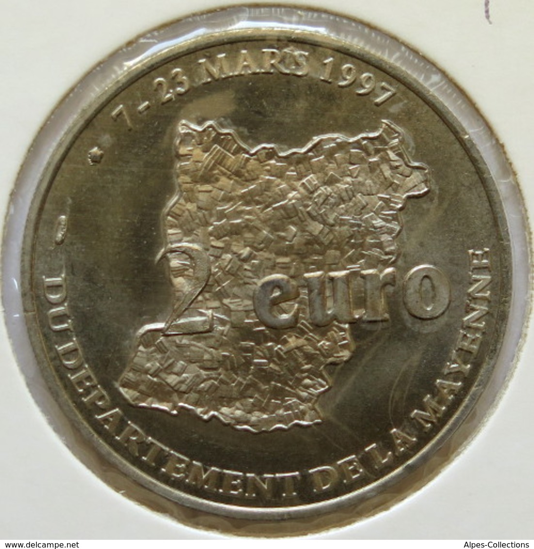 MAYENNE - EU0020.1 - 2 EURO DES VILLES - Réf: T319 - 1997 - Euros Of The Cities