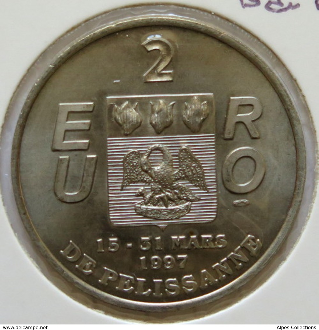 0181 - 2 EURO - PELISSANNE - 1997 - Euros Of The Cities