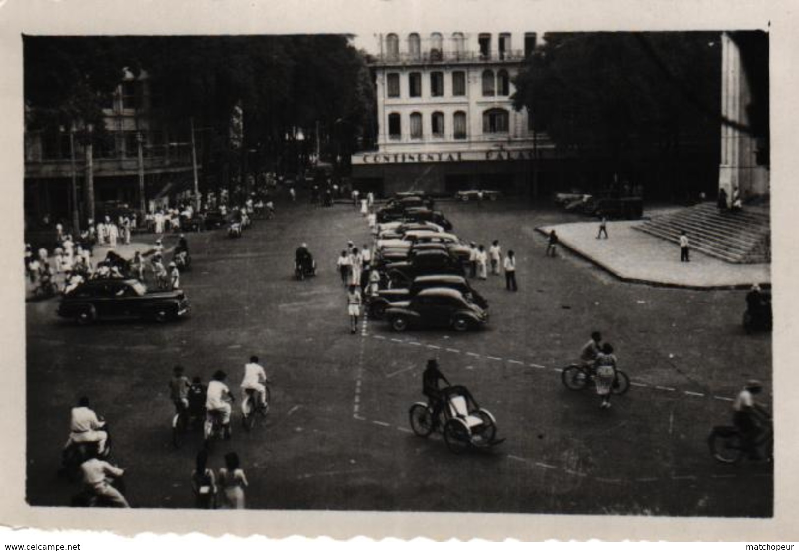 LOT DE 40 PHOTOS DE COCHINCHINE - SAIGON ET ENVIRONS A IDENTIFIER - ANNEE 1955