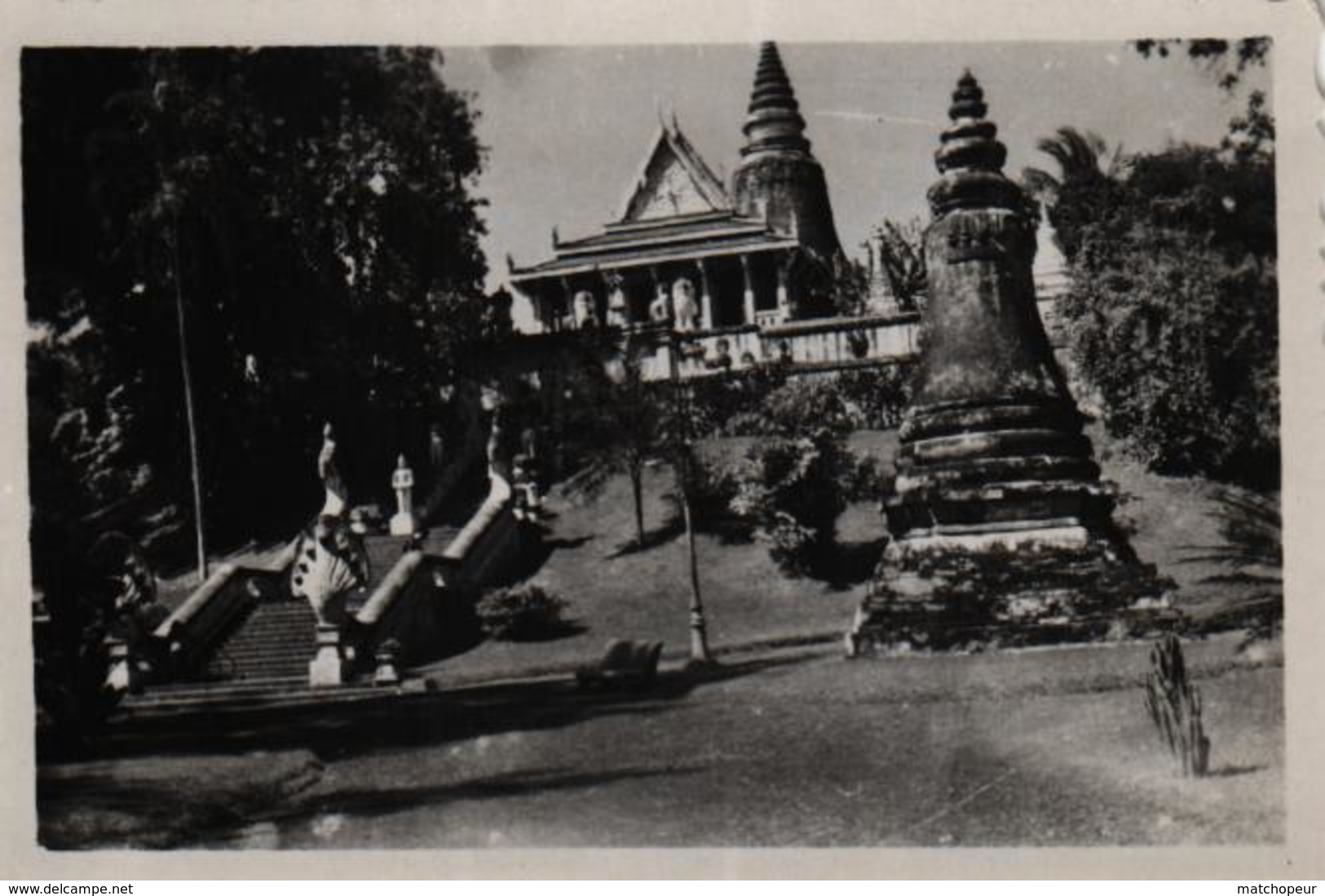 LOT DE 40 PHOTOS DE COCHINCHINE - SAIGON ET ENVIRONS A IDENTIFIER - ANNEE 1955