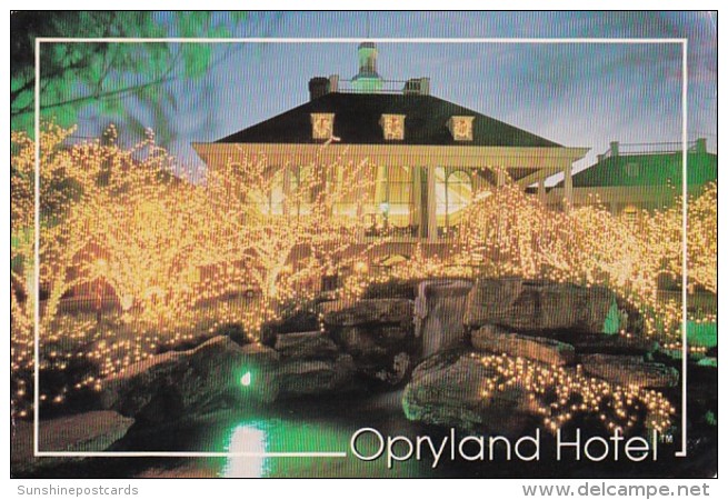 Tennessee Nashville The Opryland Hotel During Christmas Season 1998 - Nashville