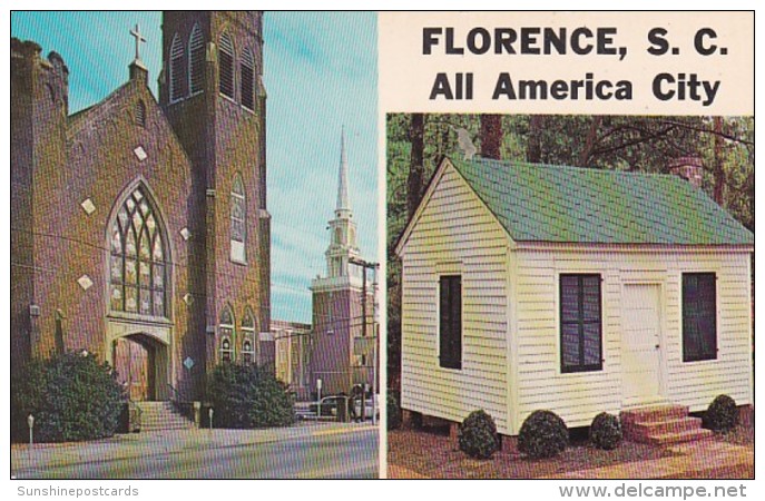 South Carolina Florence Schoolhouse And Church - Florence