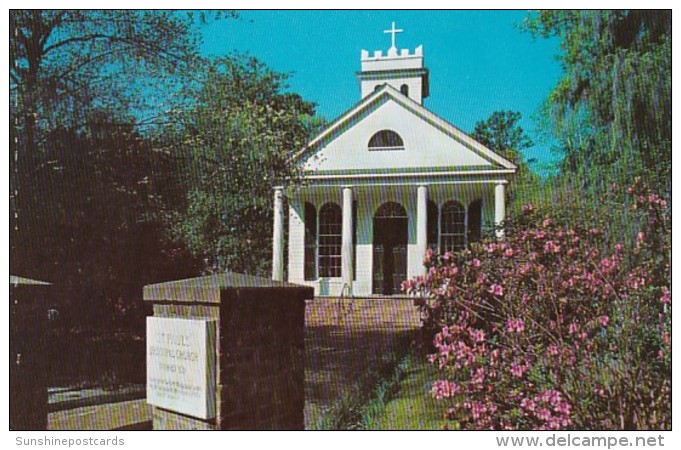 South Carolina Summerville St Paul's Episcopal Church - Summerville