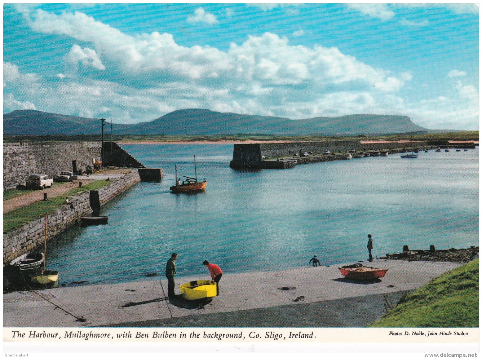 The Harbour, Mullaghmore, Co. Sligo, Ireland Posted 1993 With Stamp - Sligo
