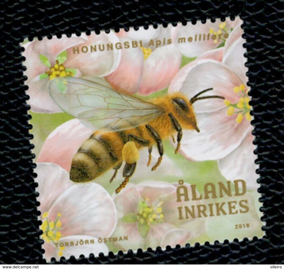 Aland 2018 Beekeeping  1v Complete Set  ** MNH - Aland