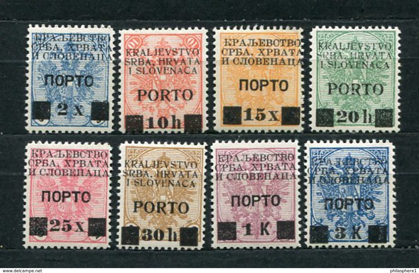 Jugoslawien Porto Ex.Nr.14/25          *  Unused            (586) - Portomarken