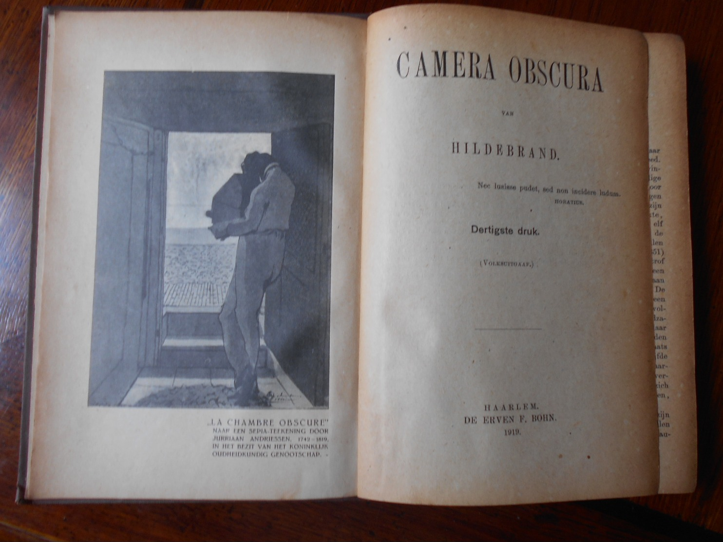 Hildebrand Camera Obscura 1864 (gk-6) - Oud