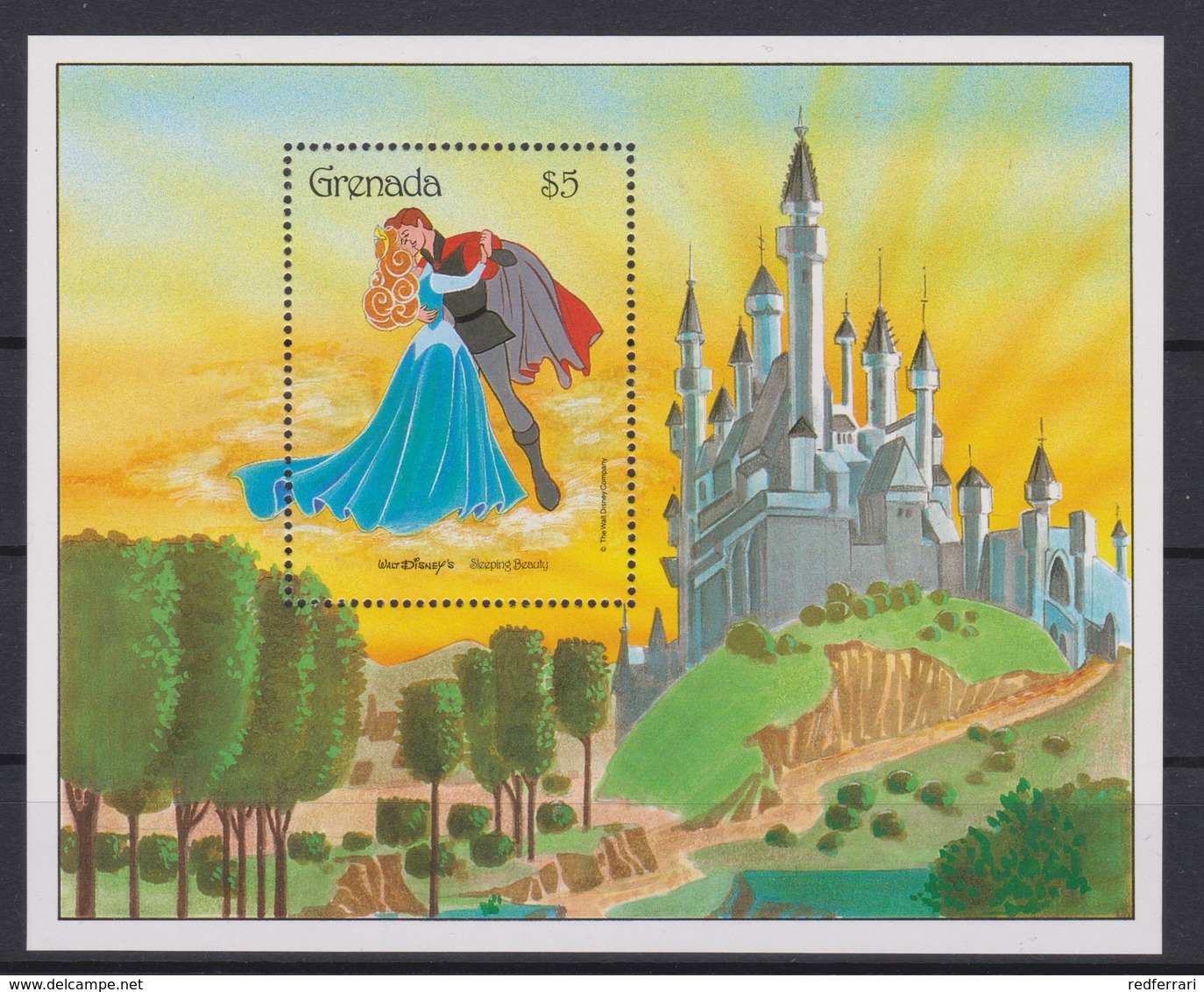 2229  WALT DISNEY - GRANADA ( W.D.Sinquanteneire Of The 1 Th Productions Big Animated Movie In Color Iprime's Fact Sheet - Disney