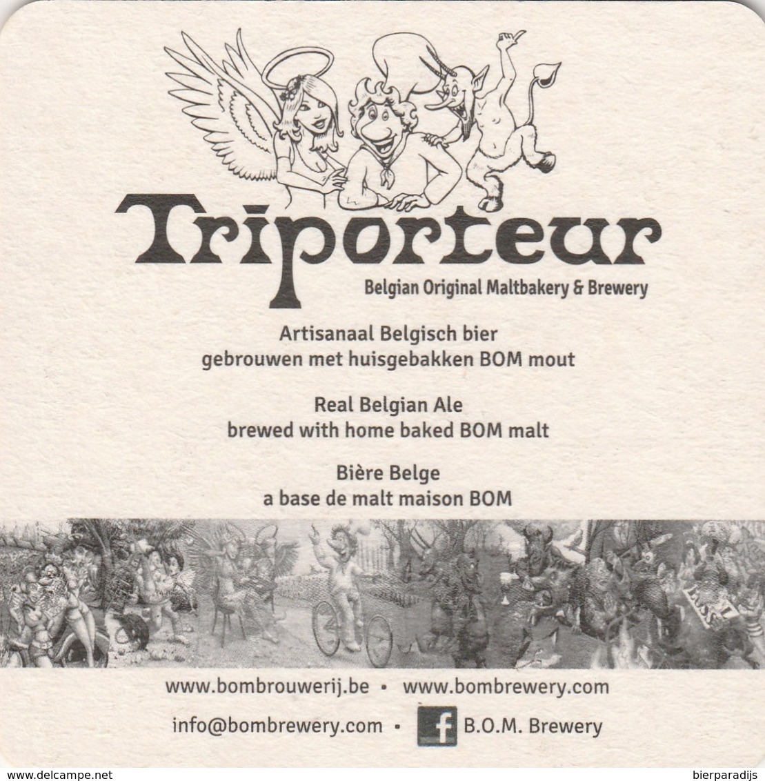 Sous Bock   Triporteur  Rv - Sous-bocks