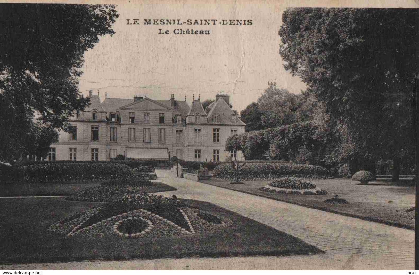 CPA Le Mesnil St Denis - Le Mesnil Saint Denis