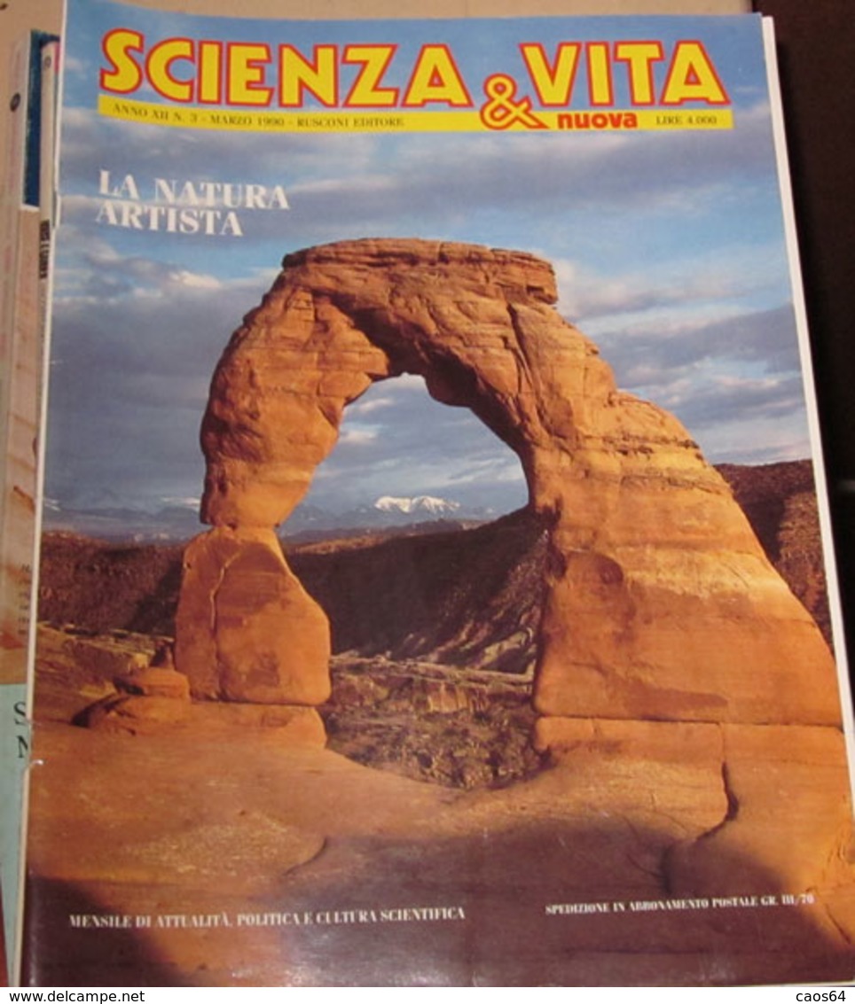 SCIENZA & VITA MARZO 1990 - Textes Scientifiques